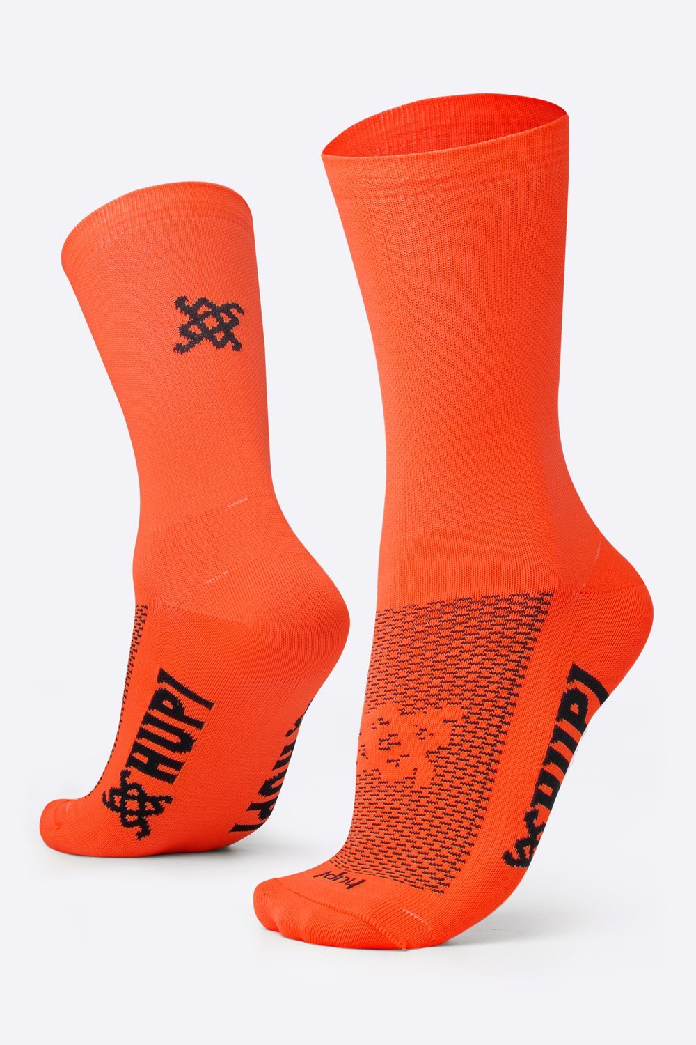 Kit 03 Pares Meia Corrida Hupi Run Cano Médio 36-42 Lisas Coloridas