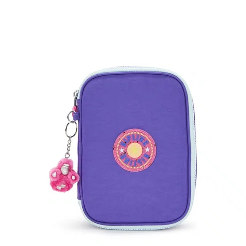 Estojo Kipling 100 Pens Lilás