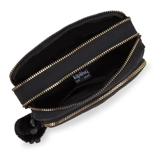 Bolsa Kipling Abanu M Zip Preto