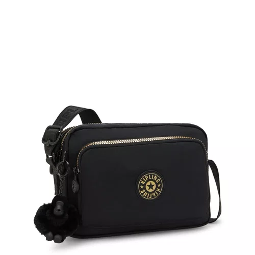 Bolsa Kipling Abanu M Zip Preto