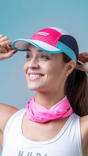 Boné para Corrida HUPI Run Unissex Esportivo Leve Respirável