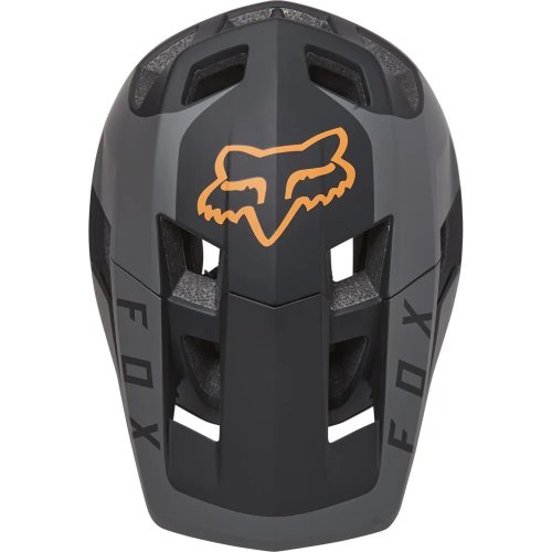 Capacete Fox Bike Dropframe Pro Sideswipe Preto/Dourado Mips
