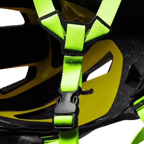 Capacete de Ciclismo Fox Mainframe Amarelo Flúor