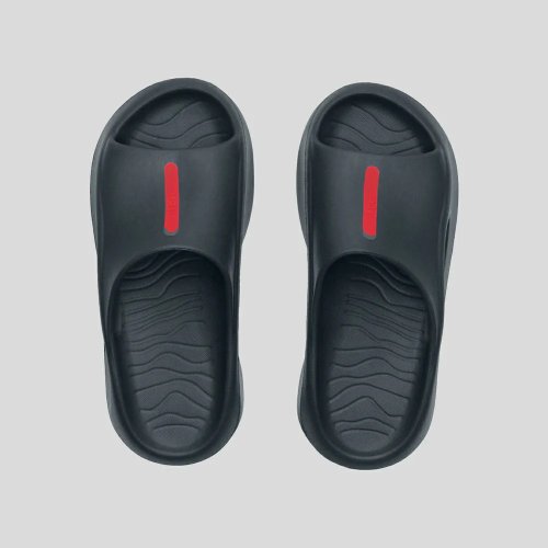 Chinelo Fiber Slide Orbit Preto Unissex