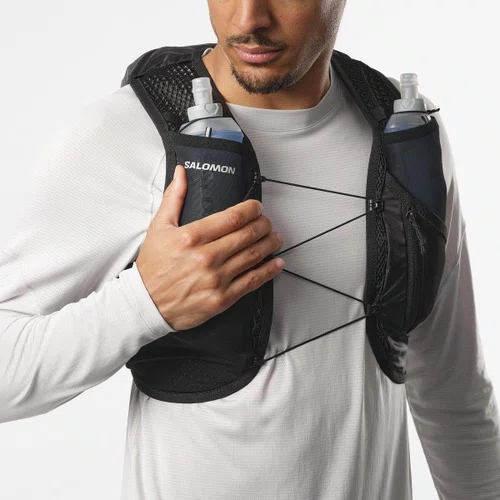 Colete de Hidratação Salomon Active Skin 8 Unissex Preto 