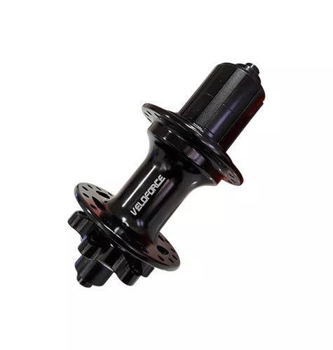 Cubo DT/TS 36F Alumínio Cassete 6 Rolamentos Barulhento Preto