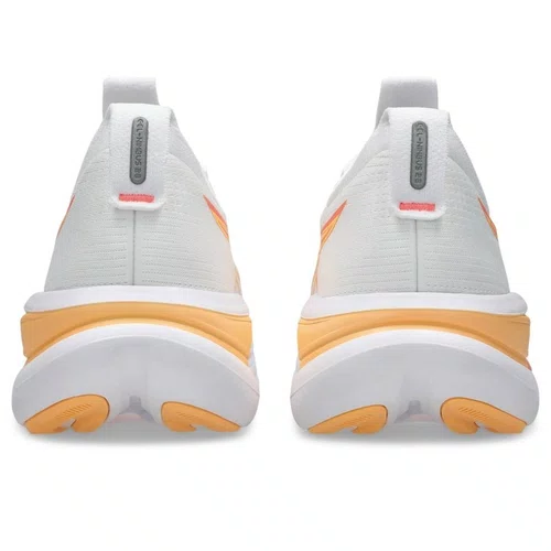 Tênis ASICS GEL Nimbus 28 Feminino Branco e Laranja