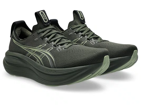 Tênis ASICS GEL-Nimbus 28 Masculino Verde Militar