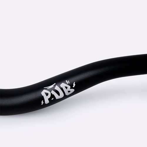 Guidão Bike HUPI PUB Rise 40 31.8MM Preto
