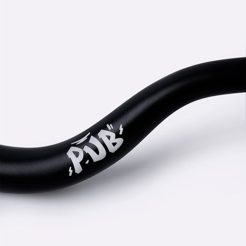 Guidão Bike HUPI PUB Rise 70 31.8MM Preto