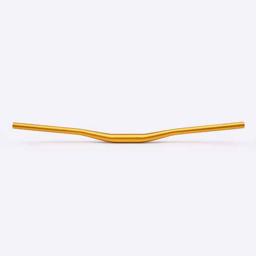 Guidão Bike Hupi Strip Dourado Rise 20 31.8mm 800mm Alumínio