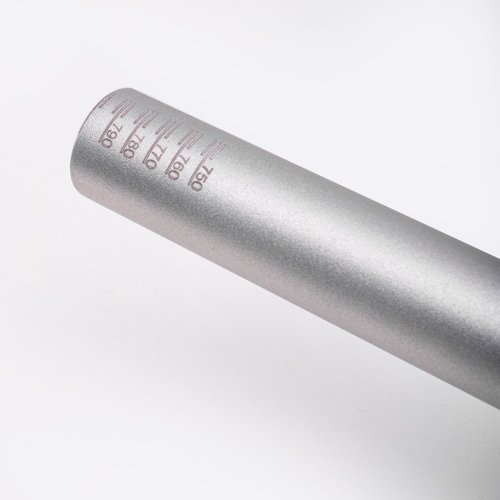 Guidão Bike Hupi Strip Prata Rise 20 31.8mm 800mm Alumínio