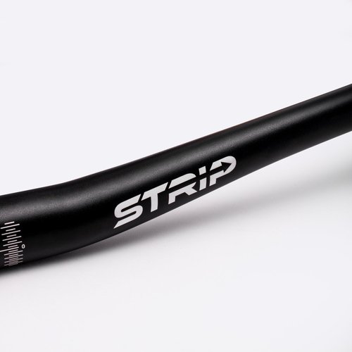 Guidão Bike Hupi Strip Preto Rise 20 31.8mm 800mm Alumínio