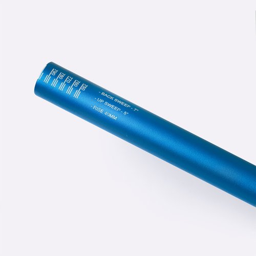 Guidão HUPI PUB Rise 40 31,8mm 800mm Azul