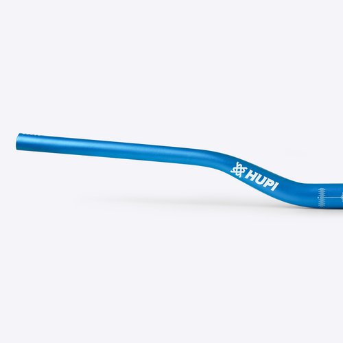 Guidão HUPI PUB Rise 40 31,8mm 800mm Azul