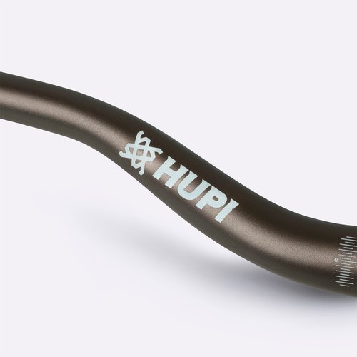 Guidão HUPI PUB Rise 40 31,8mm 800mm Bronze