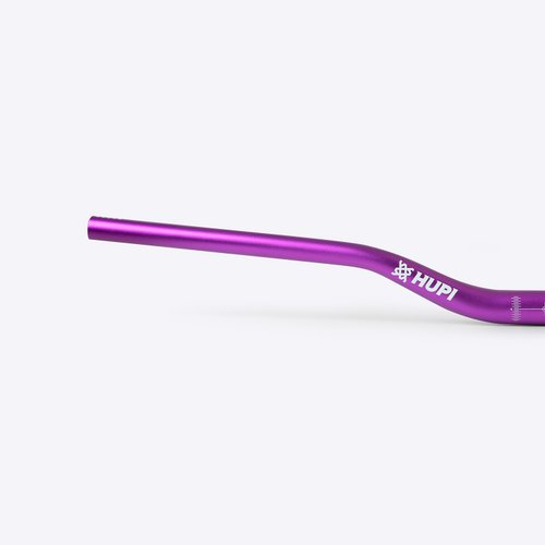 Guidão HUPI PUB Rise 40 31,8mm 800mm Roxo