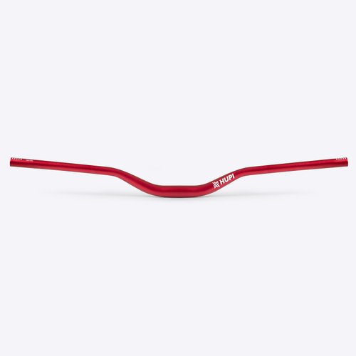 Guidão HUPI PUB Rise 40 31,8mm 800mm Vermelho