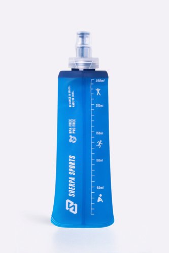 Kit 02 Garrafas Dobráveis Soft Flask Sherpa RUN Boca Pequena