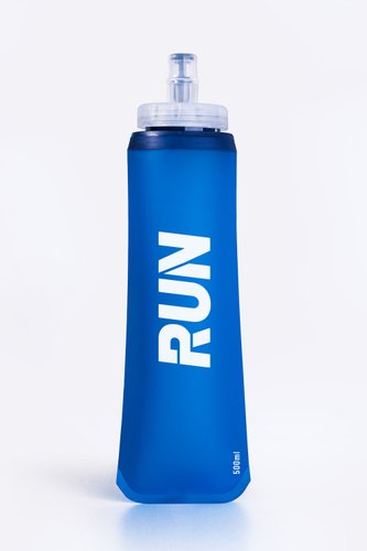 Kit 02 Garrafas Dobrável para Corrida RUN Soft Flask 350/500ML