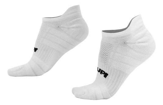 Kit 02 Pares Meia Corrida Hupi Pro Invisível 36-42 Branco