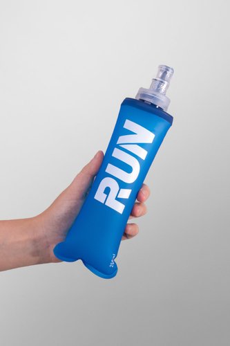 Kit 03 Garrafas Dobráveis Soft Flask Sherpa RUN Boca Pequena