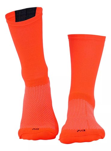 Kit 04 Pares Meia De Ciclismo Bike B.v. Promoção Laranja