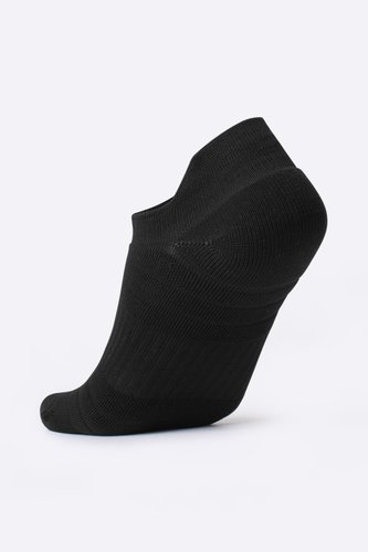 Meia Curta para Corrida HUPI Running Pro Invisível Preto