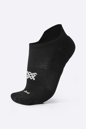 Meia Curta para Corrida HUPI Running Pro Invisível Preto
