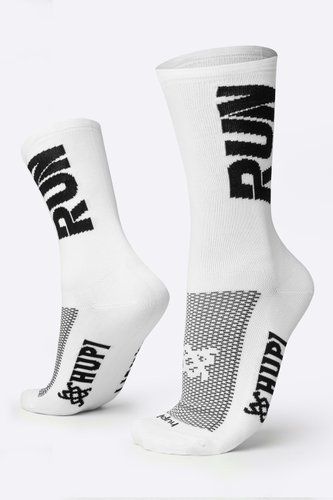 Meia de Corrida HUPI RUN Branco