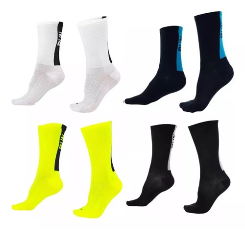 Meia De Corrida Running B.v. Kit 04 Pares Coloridas