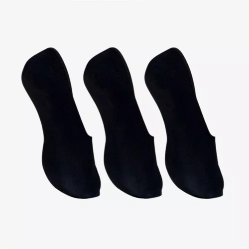 Kit de Meias Fila Invisible Unissex Preto