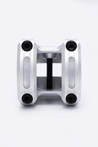 Mesa Avanço Suporte Guidão Hupi Strip 31.8mm 35mm Prata