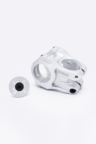 Mesa Avanço Suporte Guidão Hupi Strip 31.8mm 35mm Prata