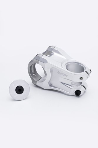 Mesa Avanço Suporte Guidão Hupi Strip 31.8mm 50mm Prata