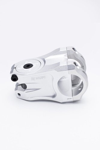 Mesa Avanço Suporte Guidão Hupi Strip 31.8mm 50mm Prata