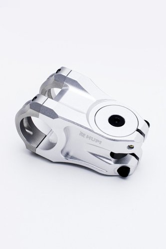 Mesa Avanço Suporte Guidão Hupi Strip 31.8mm 50mm Prata