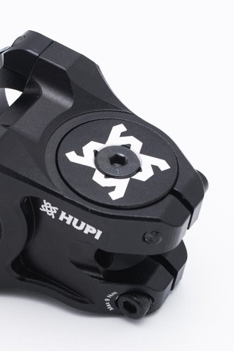 Mesa Avanço Suporte Guidão Hupi Strip 31.8mm 35mm Preto
