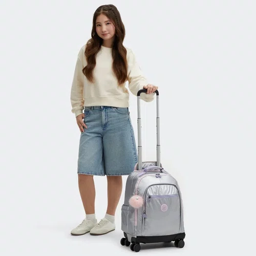 Mochila Kipling New Zea Prata