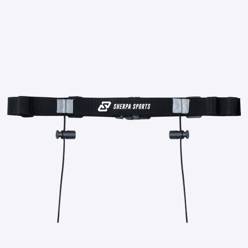 Cinto de Corrida Porta Número Sherpa Com Alça para Gel