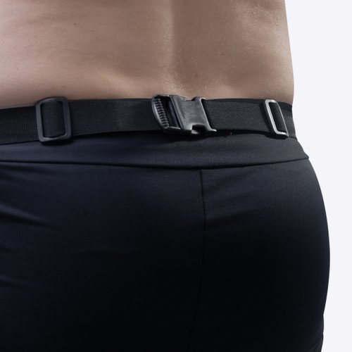 Cinto de Corrida Porta Número Sherpa Com Alça para Gel