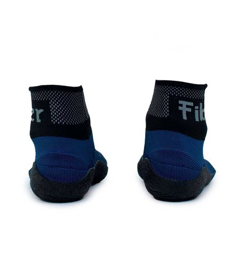 Sapatilha Antiderrapante Multisports Fiber Knit Azul e Preta