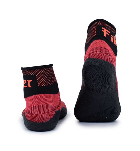 Sapatilha Antiderrapante Multisports Fiber Knit Coral