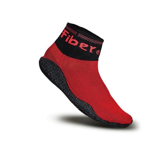 Sapatilha Fiber Multisports Coral e Preto