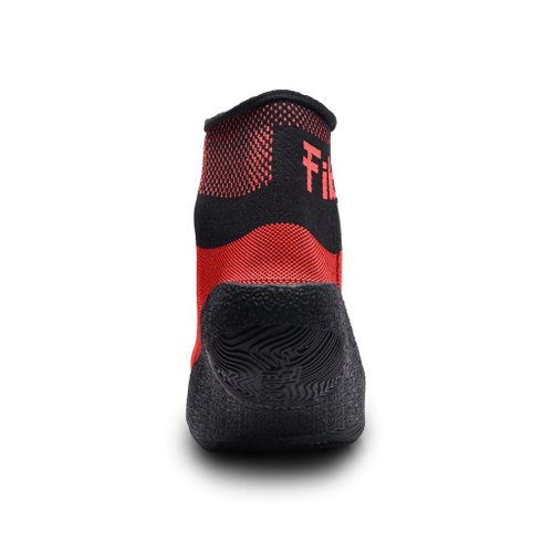 Sapatilha Fiber Multisports Coral e Preto