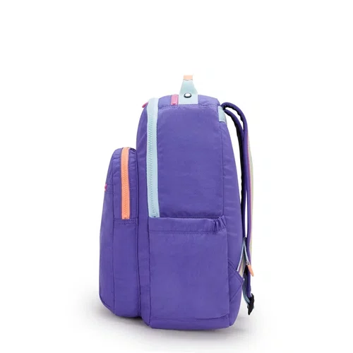 Mochila Kipling Seoul Lilás