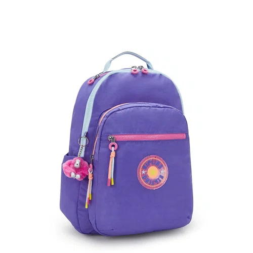 Mochila Kipling Seoul Lilás