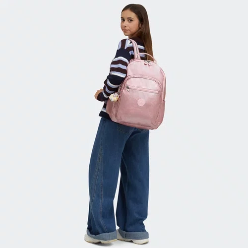 Mochila Kipling Seoul Rosa