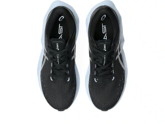 Tênis ASICS Novablast 6 Feminino Preto e Azul