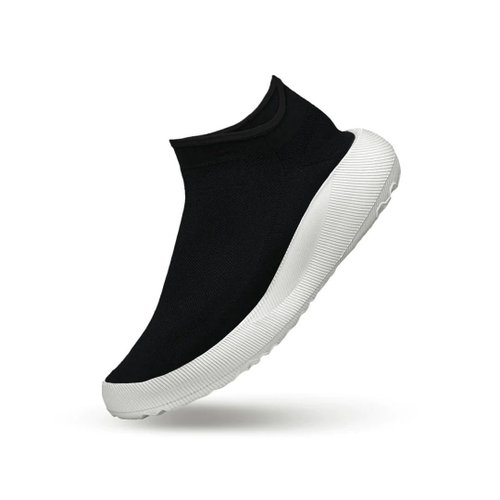 Tênis Fiber Fly Recovery Unissex Preto e Branco